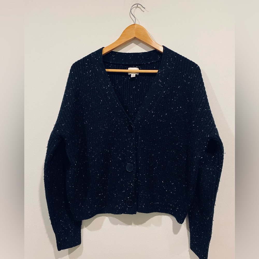FRANK AND OAK Wool Cardigan Sweater